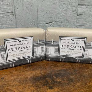 Beekman 1802 Honey & Oat Scrub Bar Pair